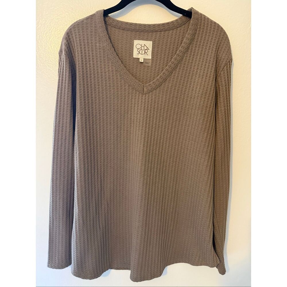 Chaser Long Sleeve V-Neck Top